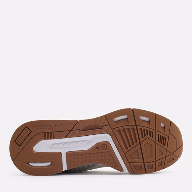 Buty sportowe męskie z siatką na platformie do kostki oddychające Puma Mirage sport rmx 38105111 43 (9UK) 28 cm Biały/Oliwkowy (4064536323930) - obraz 6