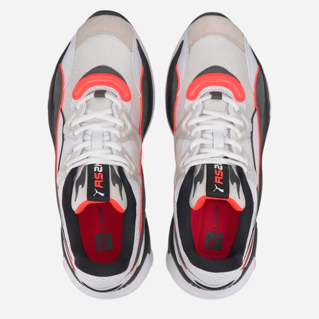 Buty sportowe męskie z siatką na platformie do kostki Puma RS-2K Messaging 37297505 44 28.5 cm Biały/Szary (4062453078827) - obraz 5