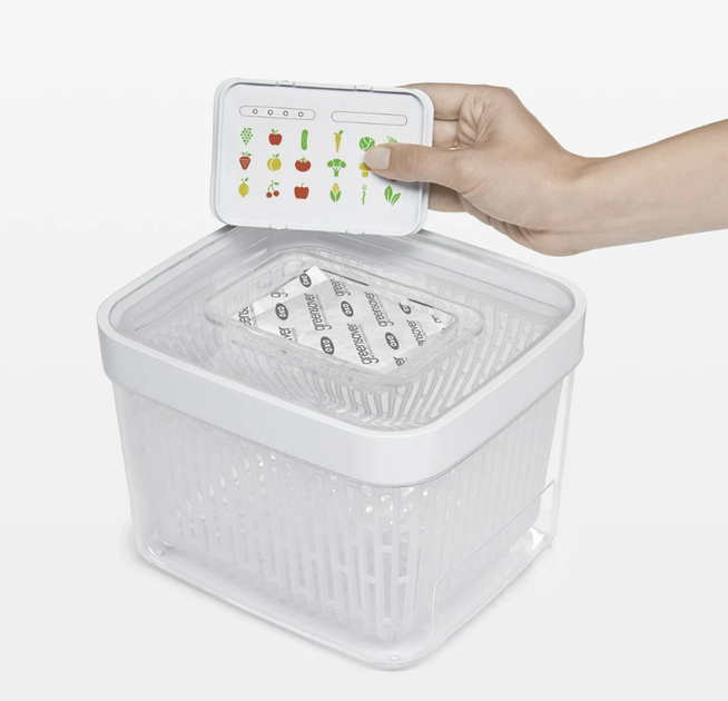 Контейнер для хранения овощей и фруктов OXO Food Storage 4 л (11140000) - Фото 4 Контейнер для хранения овощей и фруктов OXO Food Storage 4 л (11140000) - изображение 4