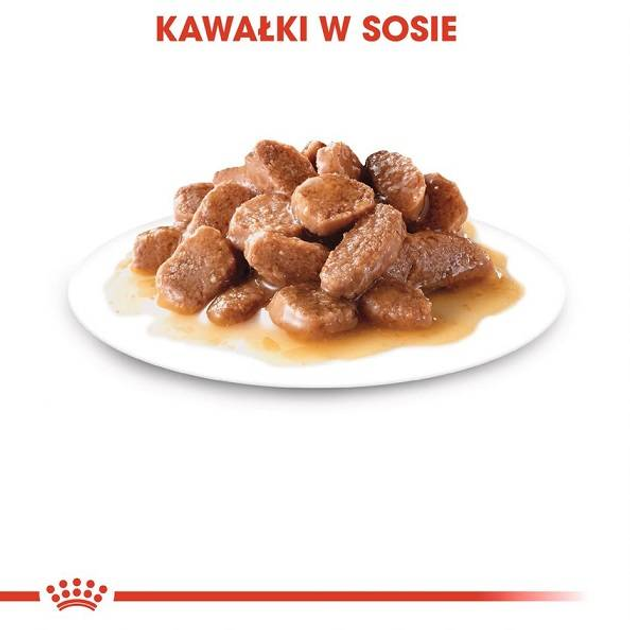 Mokra karma dla starszych kotów ROYAL CANIN Instinctive 7+ kawałki w sosie - saszetki 12x85g (9003579310182) (92695) - obraz 6