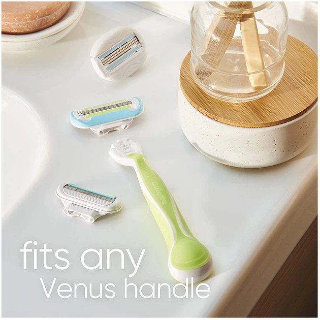 Змінні картриджі для гоління (леза) жіночі Venus Extra Smooth Embrace 4 шт (7702018955527) - зображення 7