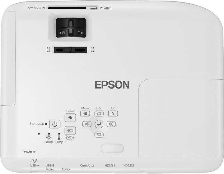 Проєктор Epson EB-FH06 White (V11H974040) - зображення 4