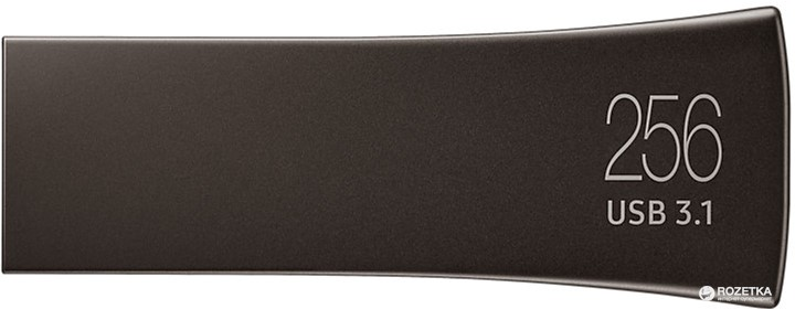 Pendrive Samsung Bar Plus USB 3.1 256GB Black (MUF-256BE4/APC) - obraz 2