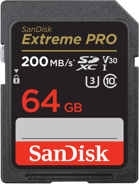SanDisk Extreme Pro SD 64GB C10 UHS-I (SDSDXXU-064G-GN4IN) - зображення 1