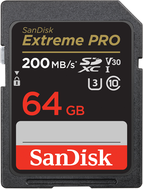 SanDisk Extreme Pro SD 64GB C10 UHS-I (SDSDXXU-064G-GN4IN) - obraz 1