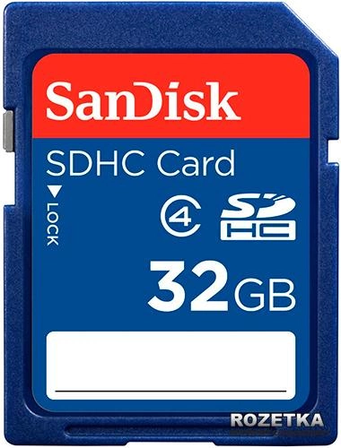 SanDisk SDHC 32GB Class 4 (SDSDB-032G-B35) - obraz 1