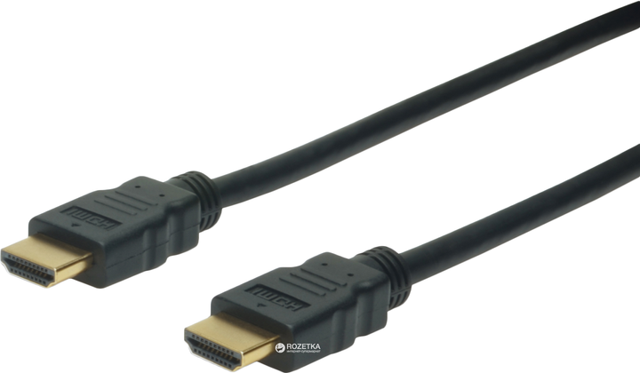 Kabel Digitus Assmann HDMI High speed + Ethernet AM/AM 10 m Czarny (AK-330107-100-S) - obraz 1