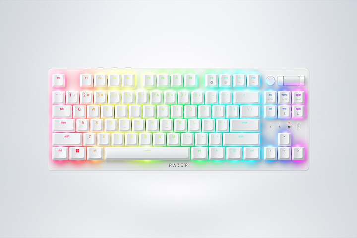 Razer DeathStalker V2 Pro TKL ホワイト Клавиатура Razer DeathStalker V2 Pro TKL Red Switch White