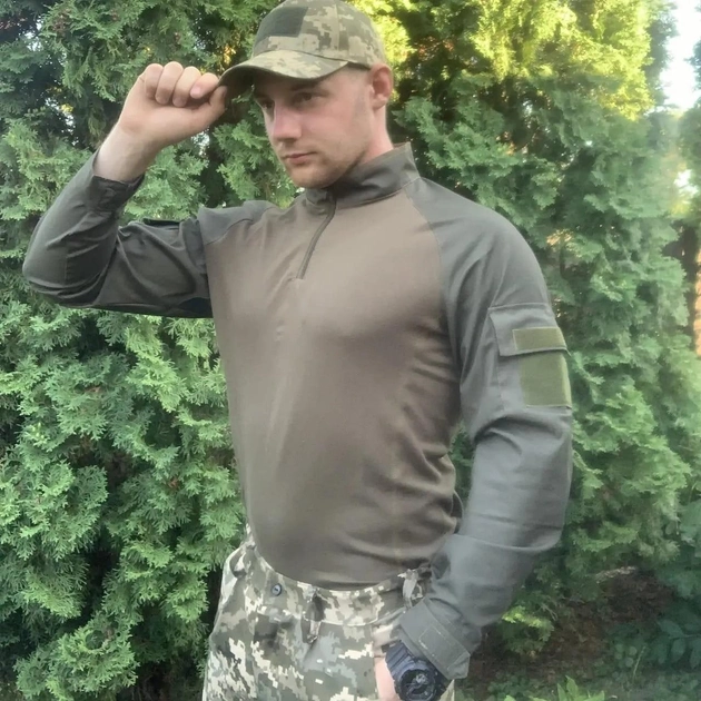 Рубашка Убакс тактическая военная армейская Олива размер 48 - изображение 1