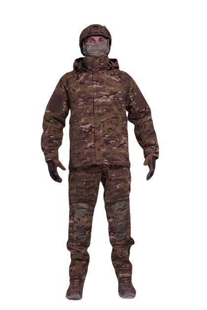 Комплект военной штурмовой формы UATAC Gen 5.2 3XL Мультикам OAK Дуб. Штаны + Куртка - изображение 2