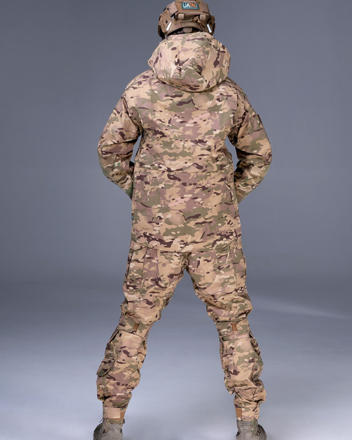 Комплект военной штурмовой формы UATAC Gen 5.2 3XL Мультикам Степь. Штаны + Куртка - изображение 2
