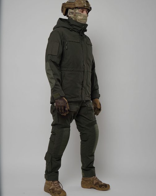 Комплект тактичної форми UATAC Gen 5.2 M Олива. Штани + Куртка - зображення 1