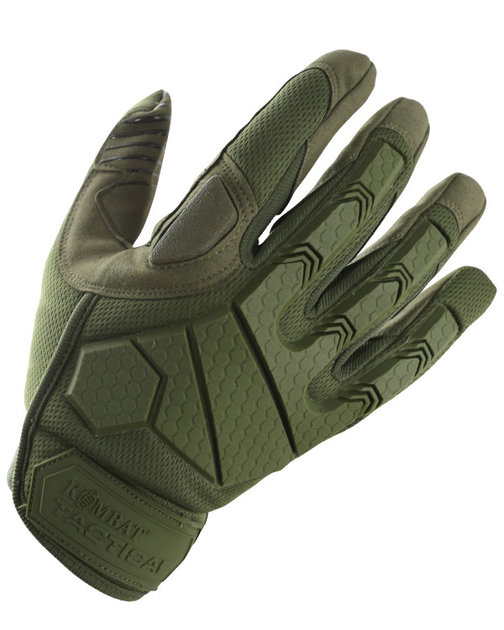 Рукавички тактичні KOMBAT UK Alpha Tactical Gloves, оливковий, XL - изображение 1