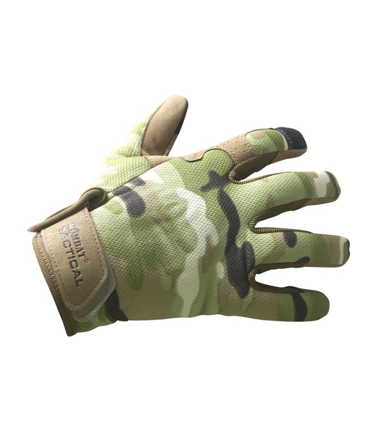 Рукавички тактичні KOMBAT UK Operators Gloves, мультікам, XL - изображение 1