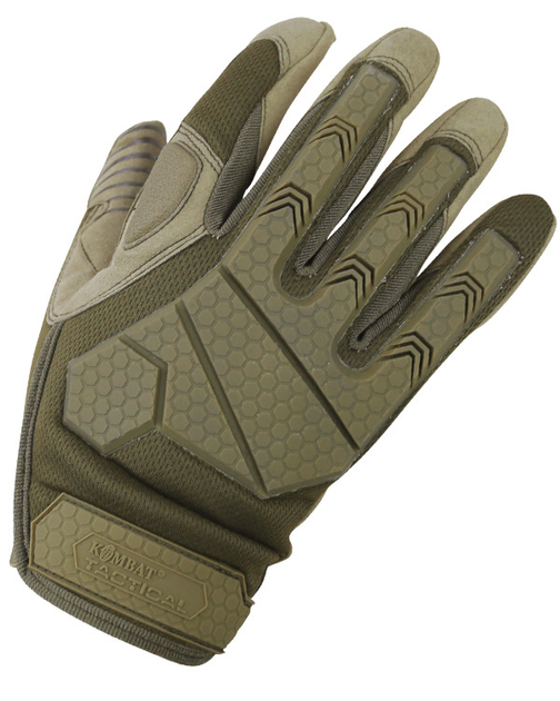 Рукавички тактичні KOMBAT UK Alpha Tactical Gloves, койот, L - изображение 2