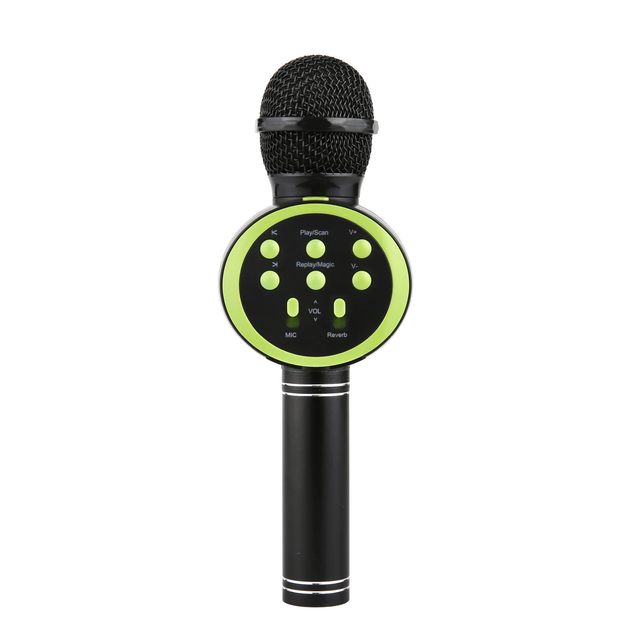 Детский караоке микрофон беспроводной KTV K11V Bluetooth, динамик 5Вт и ...