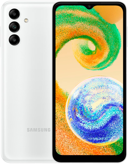 Smartfon Samsung Galaxy A04s 3/32GB White (TKOSA1SZA1190) - obraz 1