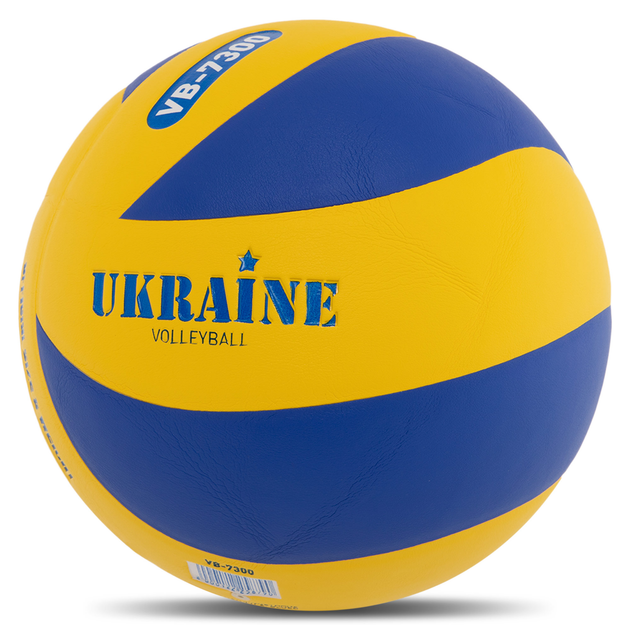 Волейбольный мяч клееный мяч для волейбола UKRAINE PU №5 VB-7300 – фото ...