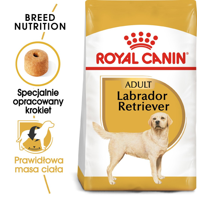 Сухий повнораційний корм для собак Royal Canin Labrador Retriever Adult породи лабрадор ретрівер віком від 15 місяців 12 кг (3182550715645) (2487120) - зображення 2