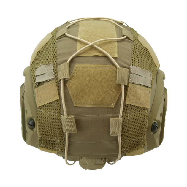Кавер Кombat Tactical, Fast Helmet Cover, Rip-Stop, Coyote - Фото 3 Кавер Кombat Tactical, Fast Helmet Cover, Rip-Stop, Coyote - зображення 3