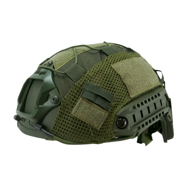 Кавер Кombat Tactical, Fast Helmet Cover, Rip-Stop, Olive - зображення 1