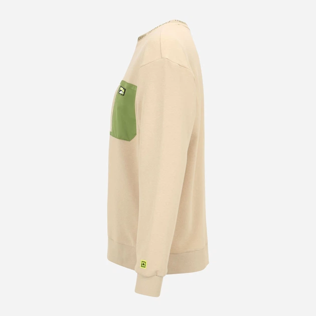 Bluza bez kaptura męska Fila FAM0254-70007 M Beżowa (4064556376336) - obraz 6