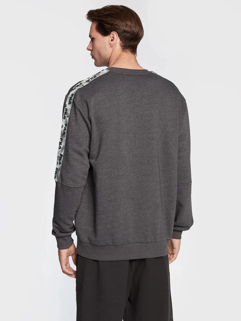Bluza bez kaptura męska Fila FAM0193-80029 S Szara (4064556293107) - obraz 2