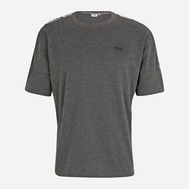 T-shirt męski basic Fila FAM0194-80029 S Ciemnoszary melanż (4064556293220) - obraz 4