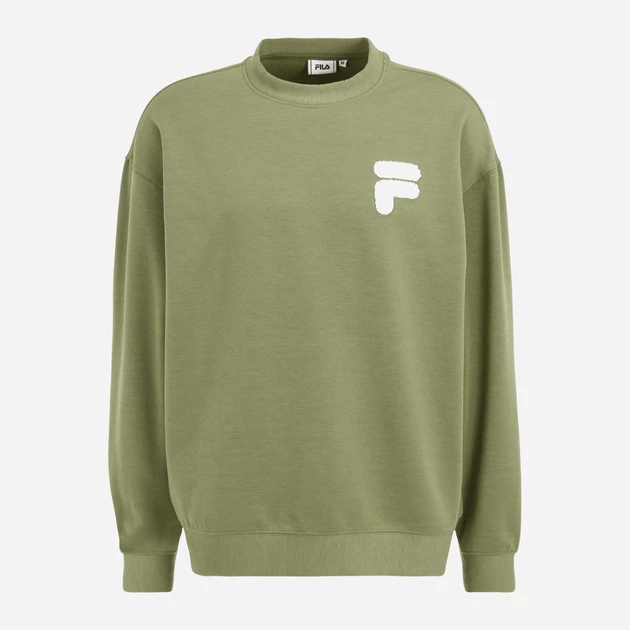 Bluza bez kaptura męska Fila FAM0137-60012 L Zielona (4064556333865) - obraz 4