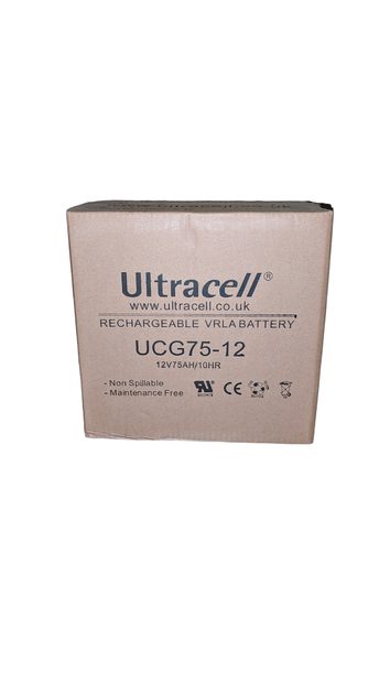 Акумуляторна батарея Ultracell UCG75-12 GEL 12V 75 Ah VRLA YT28428 гель - Фото 2 Акумуляторна батарея Ultracell UCG75-12 GEL 12V 75 Ah VRLA YT28428 гель - зображення 2