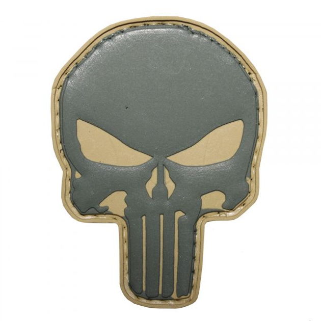 Патч PVC Punisher (Каратель) Grey - изображение 1