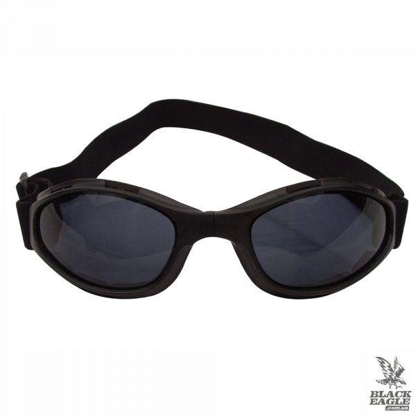 Окуляри Rothco Collapsible Tactical Goggles Black - зображення 1
