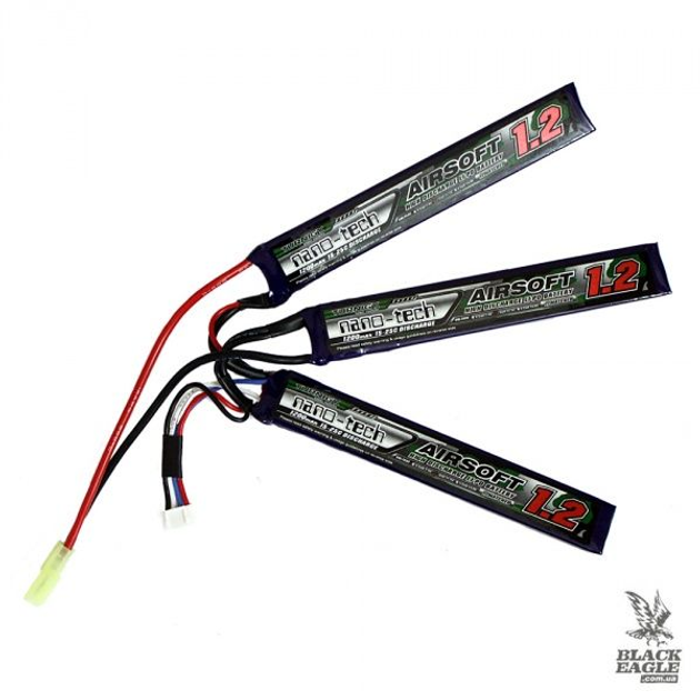 АКБ Turnigy LiPo 11.1v 1200mAh 15-25C нунчаки - зображення 1