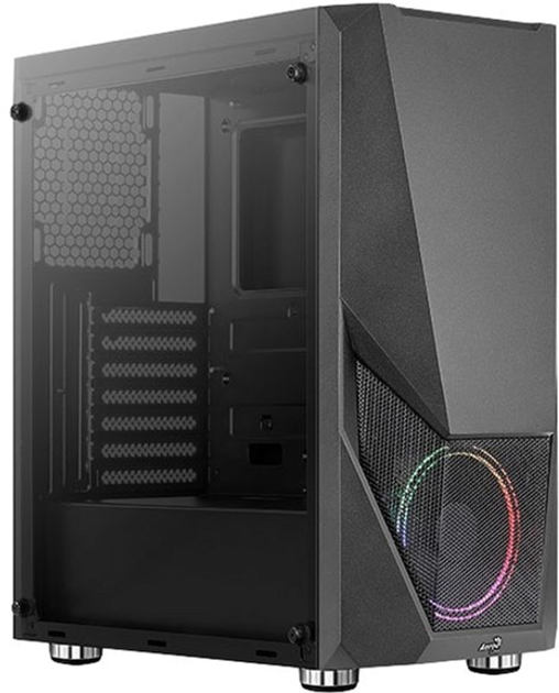Корпус AeroCool Zauron Saturn FRGB-G-BK-v2 Black без БП (ACCM-PV23023.11) - изображение 4