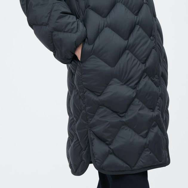 Куртка Uniqlo ULTRA LIGHT DOWN RELAXED розмір S темно зелена (450455) - изображение 6
