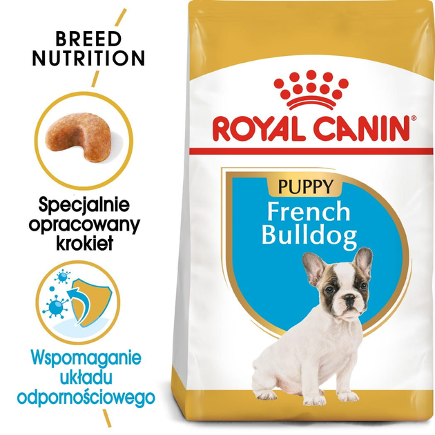 Сухий корм для цуценят Французький бульдог Royal Canin Puppy 3кг (3182550811705) (3990030) - зображення 2