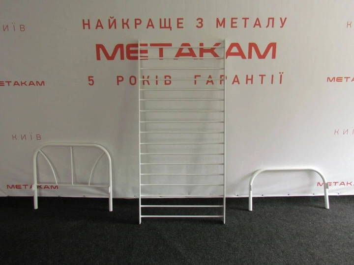 Односпальная кровать Метакам Relax -1 металлическая 190x80 см Белая - Фото 4 Односпальная кровать Метакам Relax -1 металлическая 190x80 см Белая - изображение 4