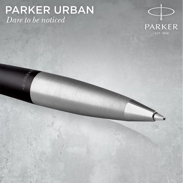 Ручка шариковая Parker URBAN Muted Black CT BP 30 135 - изображение 4