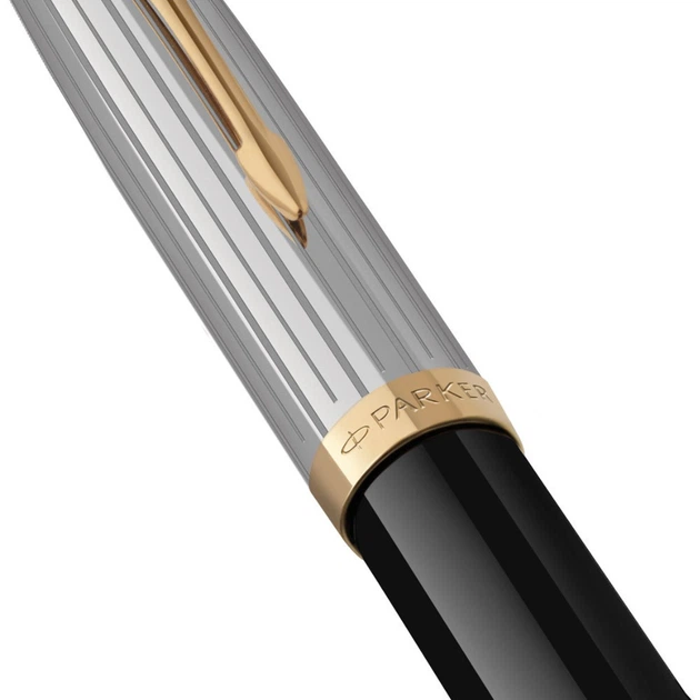 Ручка кулькова Parker PARKER 51 Premium Black GT BP 56 132 - Фото 4 Ручка кулькова Parker PARKER 51 Premium Black GT BP 56 132 - зображення 4