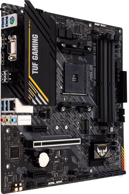 Материнская плата Asus TUF Gaming A520M-Plus II (sAM4, AMD A520, PCI-Ex16) - изображение 3