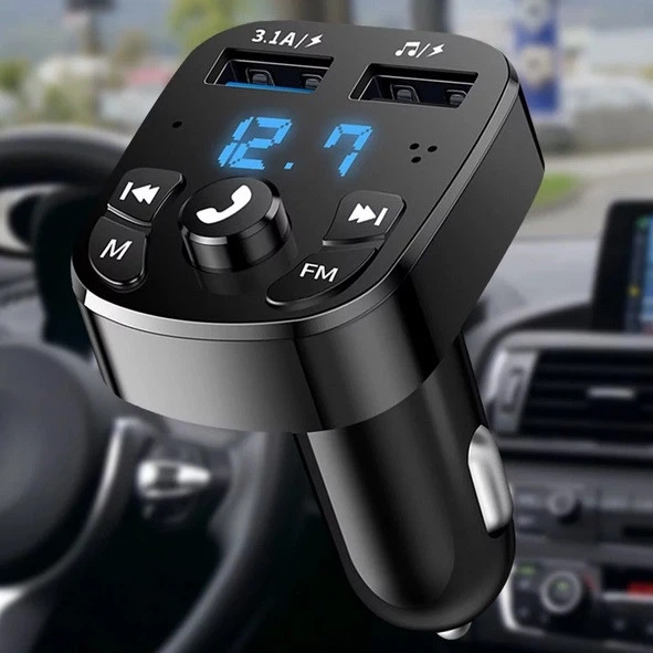 FM Модулятор Car Bluetooth CCZ000063 Handsfree USB 3.1A - Фото 2 FM Модулятор Car Bluetooth CCZ000063 Handsfree USB 3.1A - изображение 2
