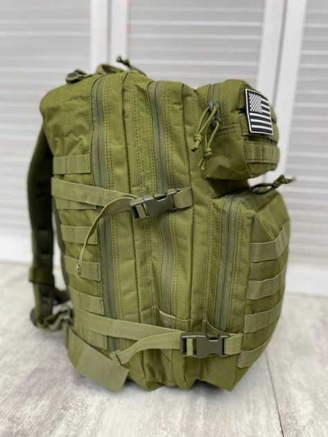 Рюкзак тактичний штурмовий Large Assault Pack Olive 45 л - зображення 2