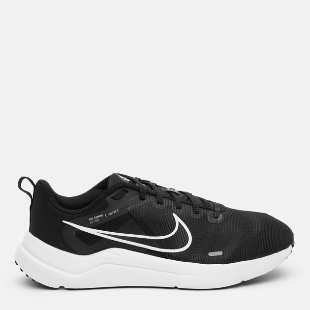 Акція на Чоловічі кросівки для бігу Nike Downshifter 12 DD9293-001 41 (8) 26 см Чорні від Rozetka