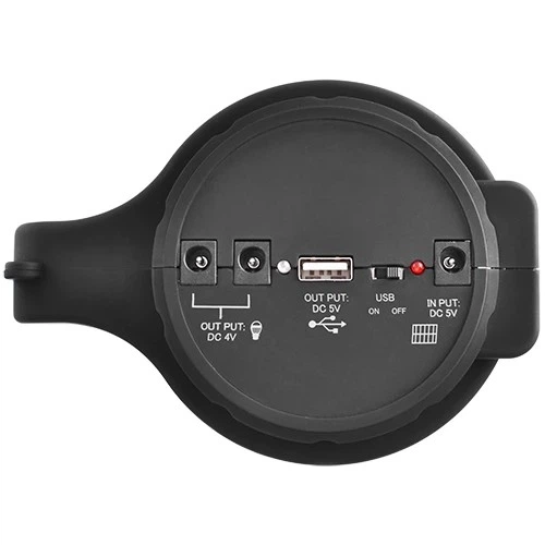 Ліхтар станція Luxury YJ-1902T 5W+22SMD 2 лампи + Powerbank + solar + ЗУ220В (3 режими) - зображення 6