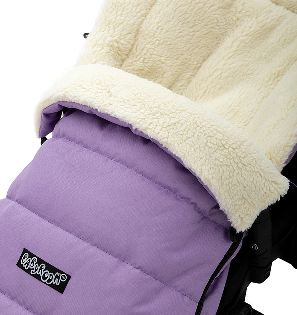 Зимний конверт Babyroom Wool N-20 lilac сиреневый - изображение 9