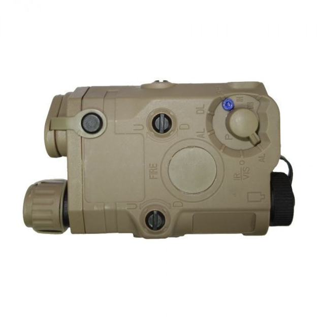 TMC AN/PEQ-15 Battery Case with Red Laser Sight DE - изображение 2