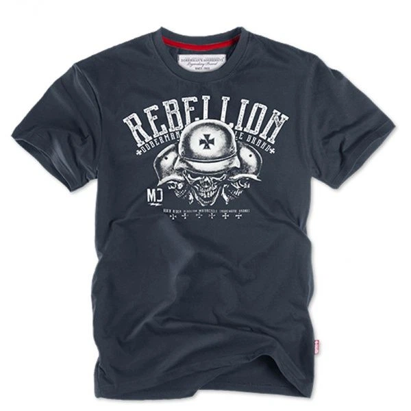 Футболка Dobermans Rebellion MC II TS88NV (XXXL) - Фото 4 Футболка Dobermans Rebellion MC II TS88NV (XXXL) - зображення 4