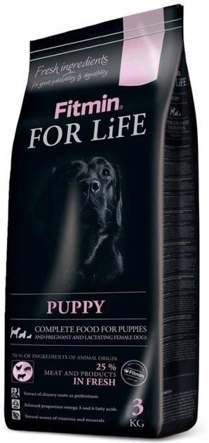 Сухий корм для цуценят Fitmin dog For Life Puppy - 3 кг (8595237009787) - зображення 1