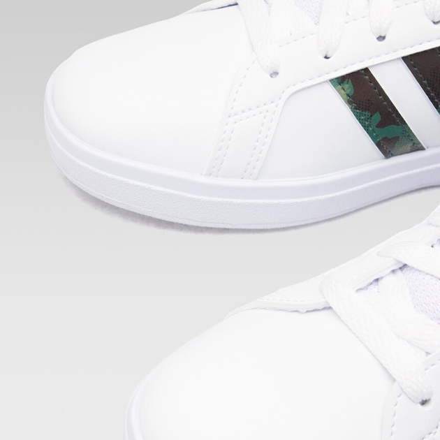Підліткові кеди для хлопчика adidas GV6796 38 Білі з зеленим і синім (5904862420615) - зображення 3