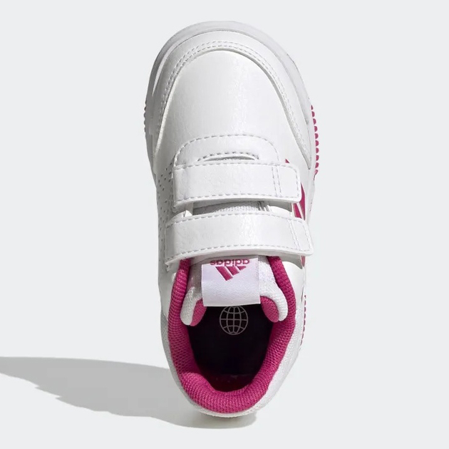 Sneakersy dziecięce dla dziewczynki na rzepy adidas GW6468 27 Białe (5904862421476) - obraz 4